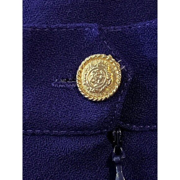 JH Collectibles Skirt Womens Purple Wool Lined Maxi Front Slit Made in USA - Picture 8 of 13